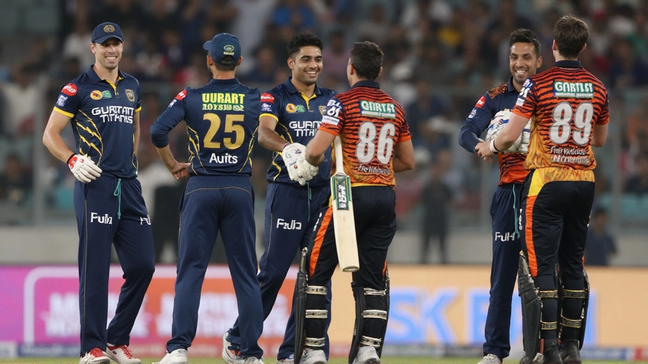 Gujarat Titans Dominate Sunrisers Hyderabad by 38 Runs to Boost IPL 2025 Playoff Hopes