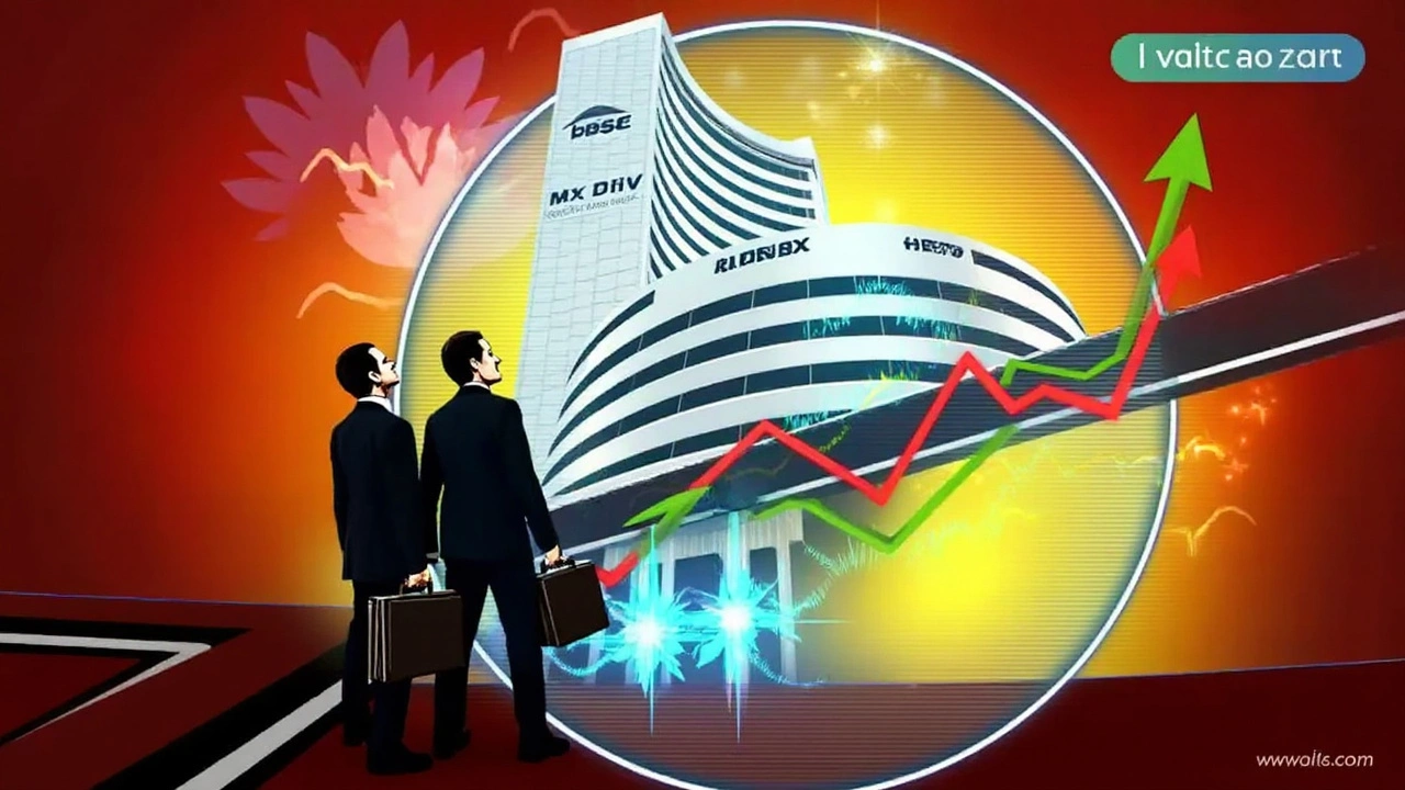 Sensex Surges as Nifty IT Index Rallies: Indian Markets Ride High on Tech Optimism