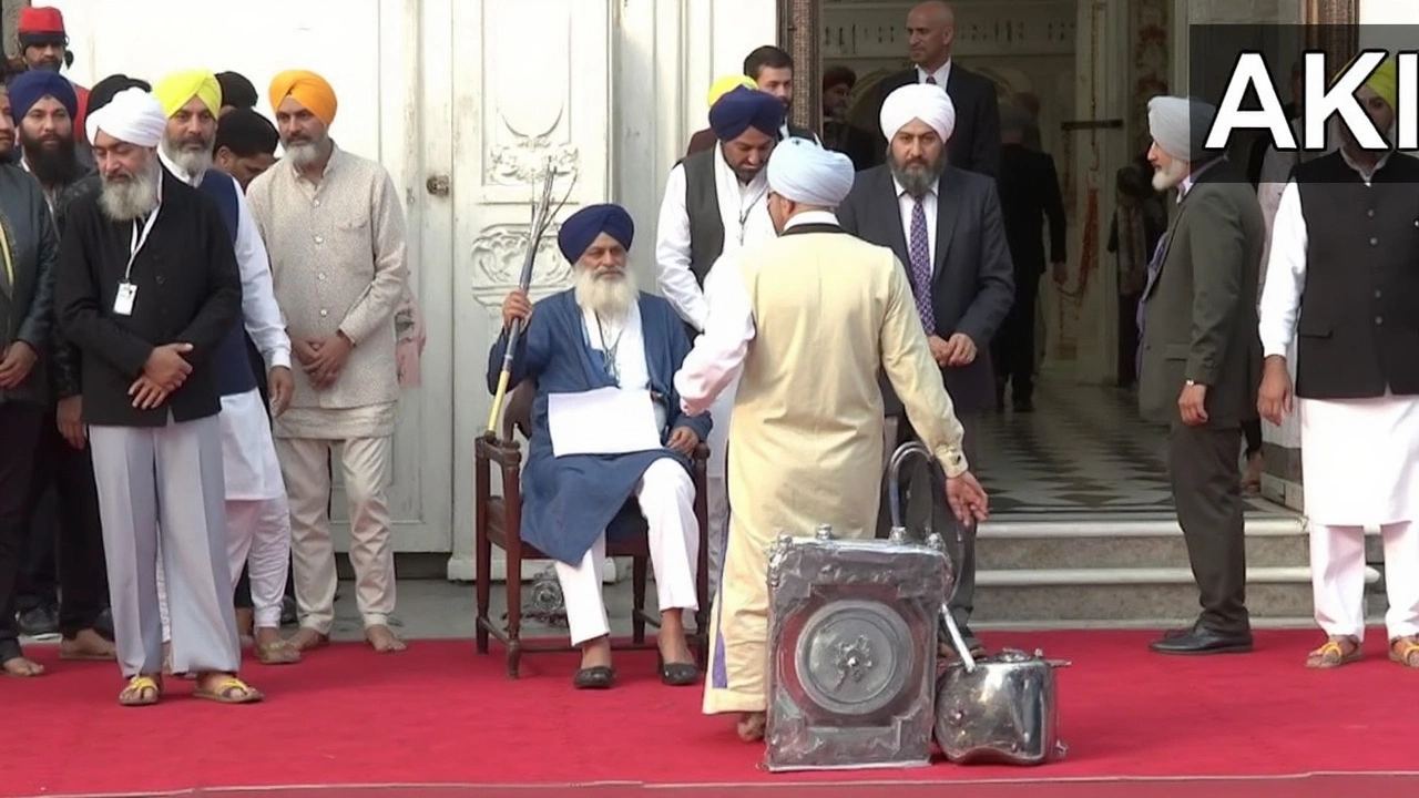 Sukhbir Badal Accepts Religious Penalty at Golden Temple Amid Health Challenges