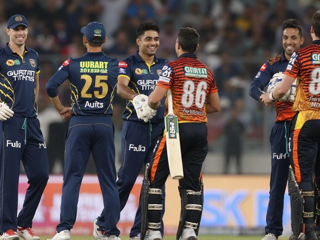Gujarat Titans Dominate Sunrisers Hyderabad by 38 Runs to Boost IPL 2025 Playoff Hopes