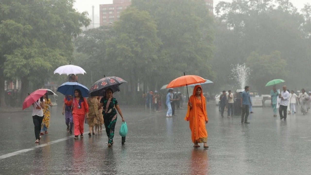 Heavy Rain Alert Sweeps Over 40 Uttar Pradesh Districts as Monsoon Moves In