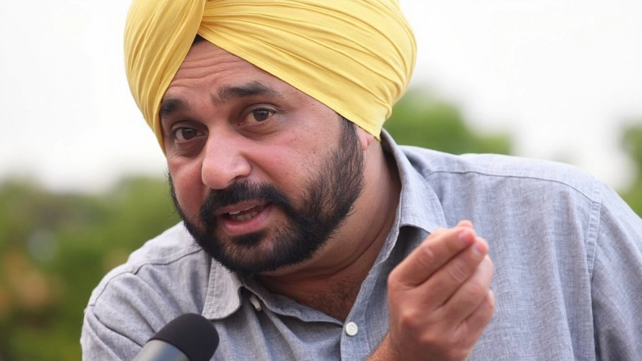 Punjab CM Bhagwant Mann Challenges Farm Leaders to Live Debate, Accuses Them of Wealth Grabs