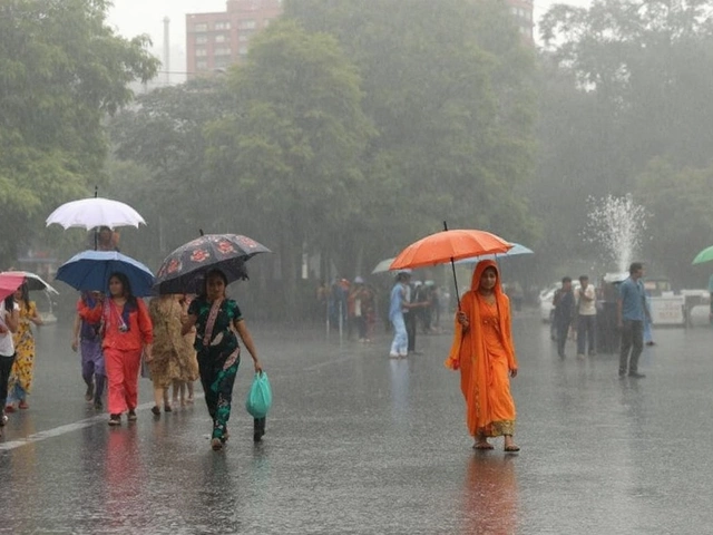 Heavy Rain Alert Sweeps Over 40 Uttar Pradesh Districts as Monsoon Moves In
